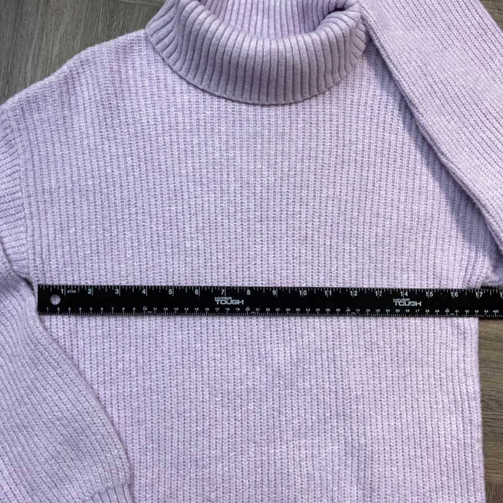 Old Navy Tunic Sweater Womens Extra Large Lavender SoSoft Turtleneck Pullover - Picture 7 of 8